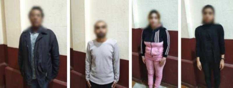 ضبط شخصين وسيدتين لقيامهم بممارسة الأعمال المنافية للآداب بالإسكندرية