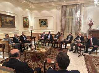 وزير الخارجية يلتقي عددا من أعضاء مجلس النواب اللبناني خلال زيارته لبيروت