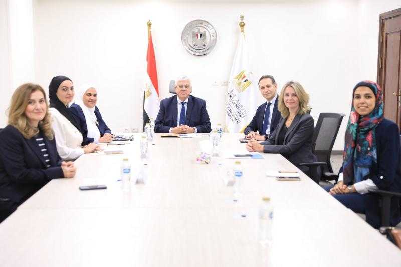 وزير التعليم العالي يبحث سبل التعاون مع ممثلي مكتب بيروت الإقليمي لليونسكو