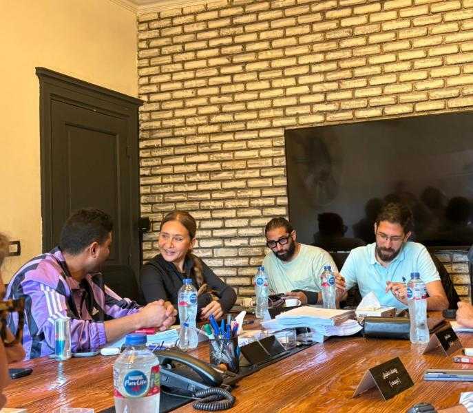 نيللي كريم وشريف سلامة ينتهيان من تحضيرات مسلسل «أنا»