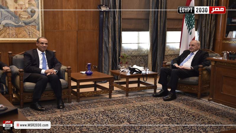 وزير الخارجية ورئيس مجلس النواب اللبناني