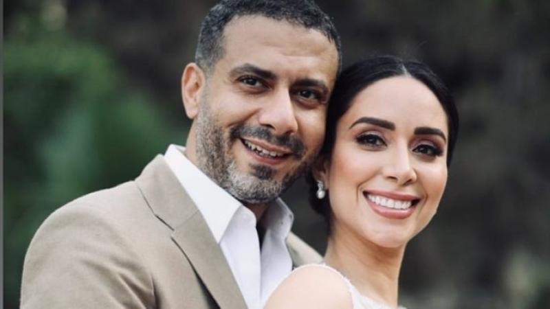 محمد فراج وبسنت شوقي 