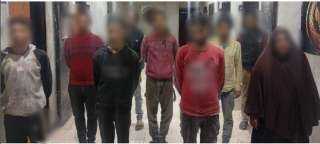 ضبط 14 متورطاً في استغلال الأحداث للتسول والبيع الإلحاحي بالجيزة