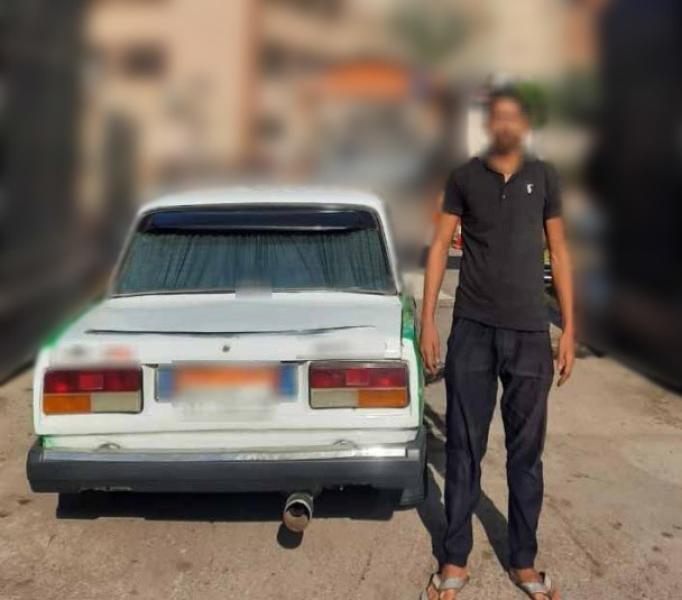 ضبط سائق تاكسى تلاعب فى اللوحة المعدنية بالبحيرة بعد تداول مقطع فيديو