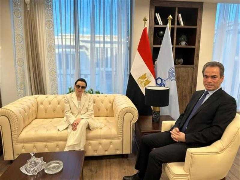 نجاة الصغيرة تزور دار الأوبرا في مدينة الثقافة والفنون بالعاصمة الجديدة