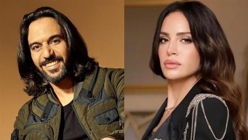 آمال ماهر وبهاء سلطان 