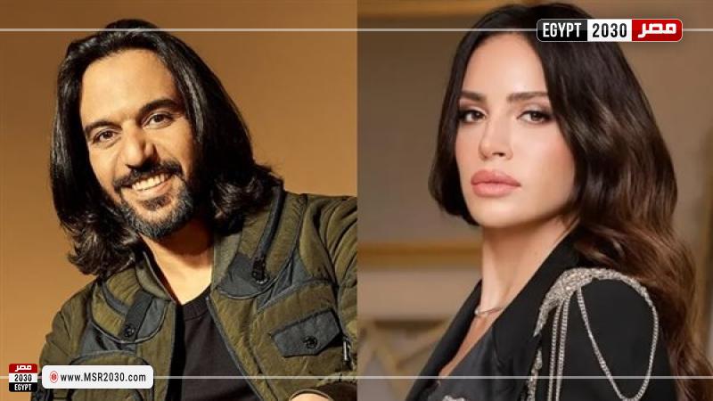 آمال ماهر وبهاء سلطان 