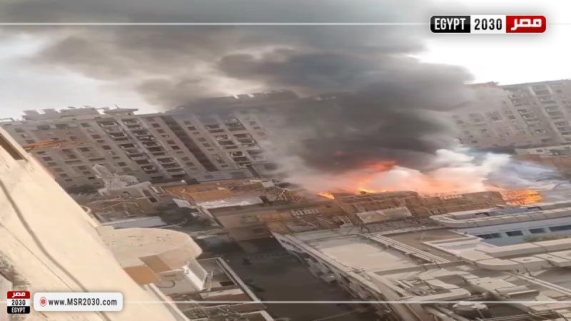 حريق استوديو مصر 