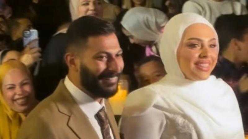 محمد هنيدي يحتفل بعقد قران ابنته فريدة