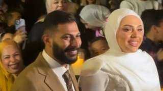 محمد هنيدي يحتفل بعقد قران ابنته فريدة