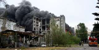 مقتل شخص وإصابة سبعة في هجوم روسي جديد بطائرات مسيَّرة على كييف