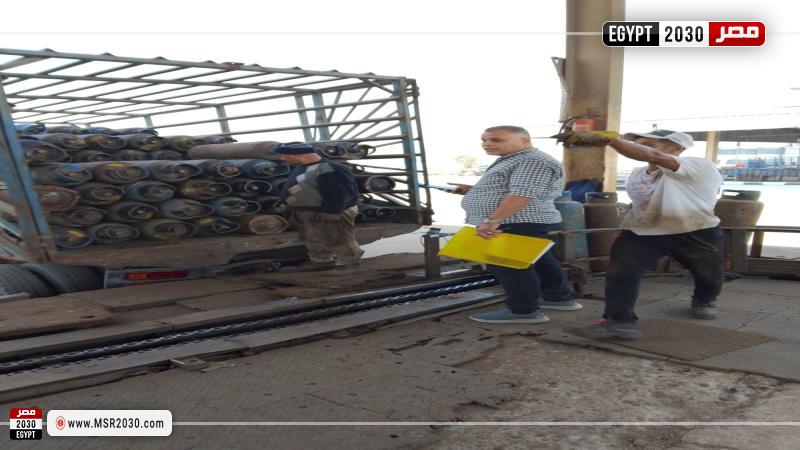 مصنع يتلاعب بأوزان أسطوانات البوتاجاز