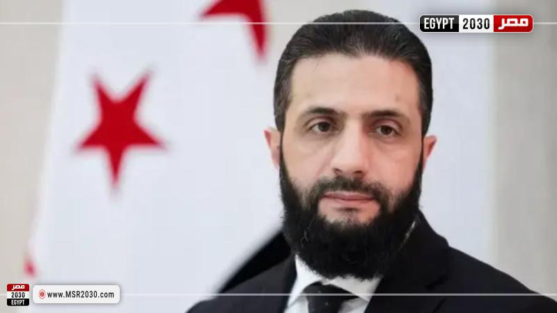 الرئيس السوري أحمد الشرع