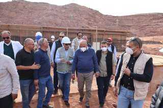 وزير الكهرباء في زيارة ميدانية للمركز الحقلي التابع... وزير الكهرباء في زيارة ميدانية للمركز الحقلي التابع لهيئة المواد النووية بجنوب سيناء