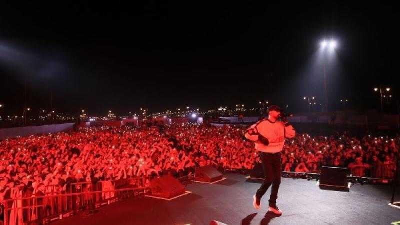 مهرجان شتاء مدينتي يستقطب الزوار بحفل راب عالمي