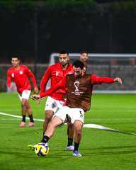 منتخب مصر يخوض مرانًا قويًا في الدوحة استعدادًا لمواجهة الكويت في كأس العرب