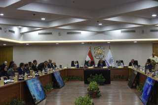 محافظ بورسعيد يشارك في اجتماع مجلس جامعة بورسعيد