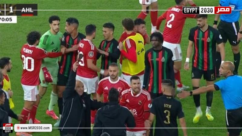 أحداث مباراة الجيش الملكي