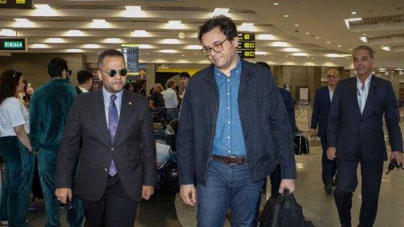 وصول وزير الثقافة لحضور ختام مهرجان شرم الشيخ الدولي للمسرح الشبابي