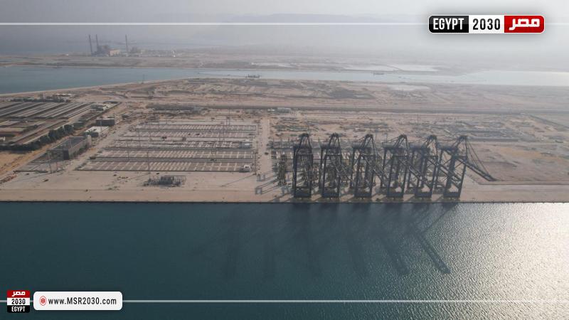استكمال وتطوير ميناء السخنة لتحويل مصر لمركز لوجستي عالمي