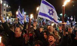 مظاهرات أمام منزل الرئيس الإسرائيلي ضد العفو عن نتنياهو