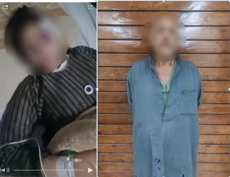 ضبط أب بعد إلقاء ابنته من شرفة منزلها بشبرا الخيمة