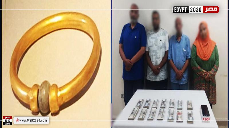 متهمي سرقة أسورة أثرية بالمتحف المصري