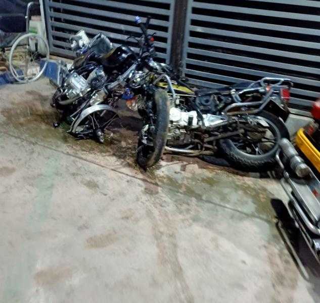 تصادم دراجتين ناريتين يتسبب فى مصرع شخصين وإصابة آخر بالمنوفية