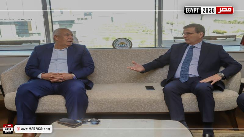 وزير الزراعة ومحافظ الوادي الجديد