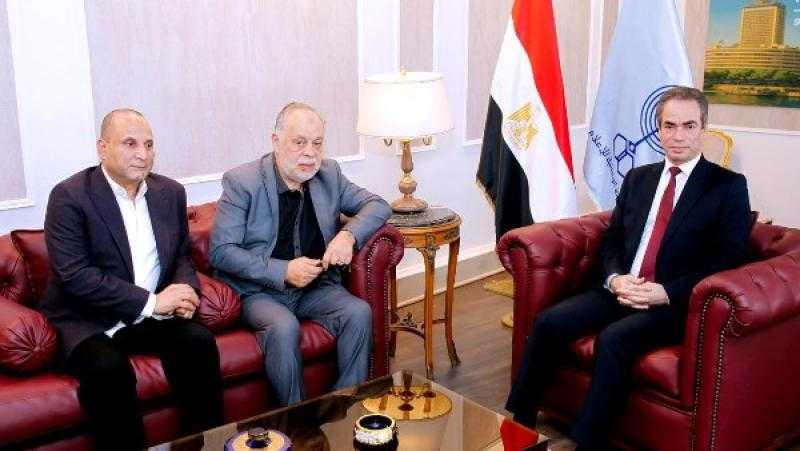 اجتماع مثمر بين أحمد المسلماني ونقابتي المهن التمثيلية والسينمائية