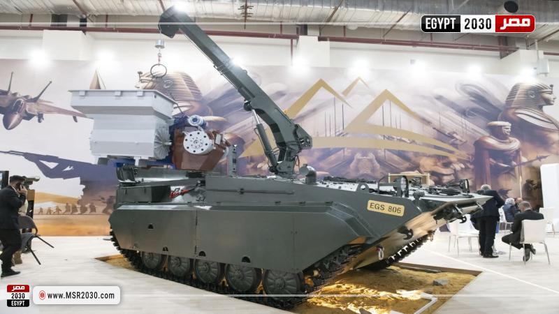 سينا 806.. ذراع الإنقاذ المدرع الذي يدعم قوة سينا 200 في ميادين القتال