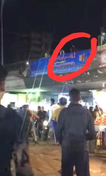 سيدة تلقي بنفسها من أعلى دائري بشتيل بالجيزة