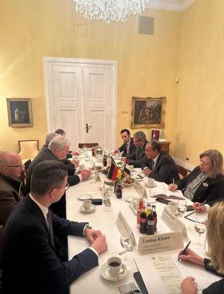 وزير الخارجية يلتقي مجموعة الصداقة البرلمانية المصرية الألمانية في البوندستاج