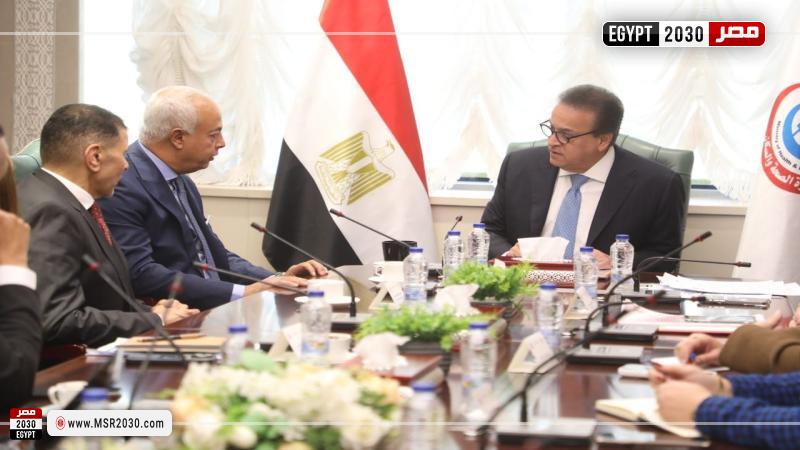 وزير الصحة يستقبل وفد شركة جمجوم فارما