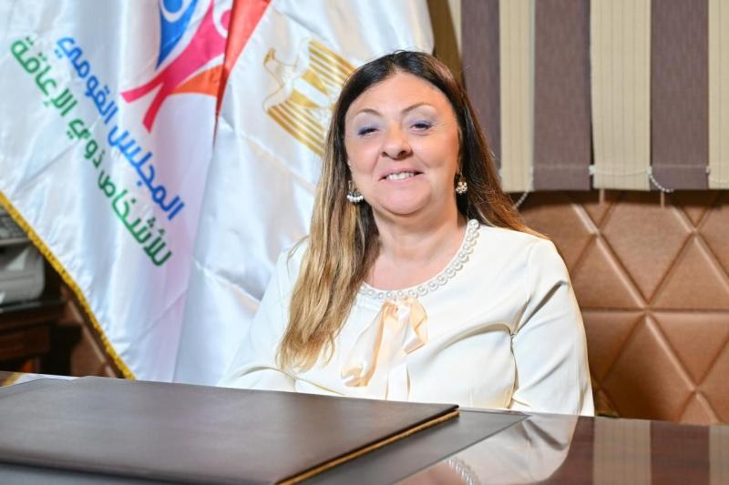 إيمان كريم المشرف العام على المجلس القومي للأشخاص ذوي الإعاقة