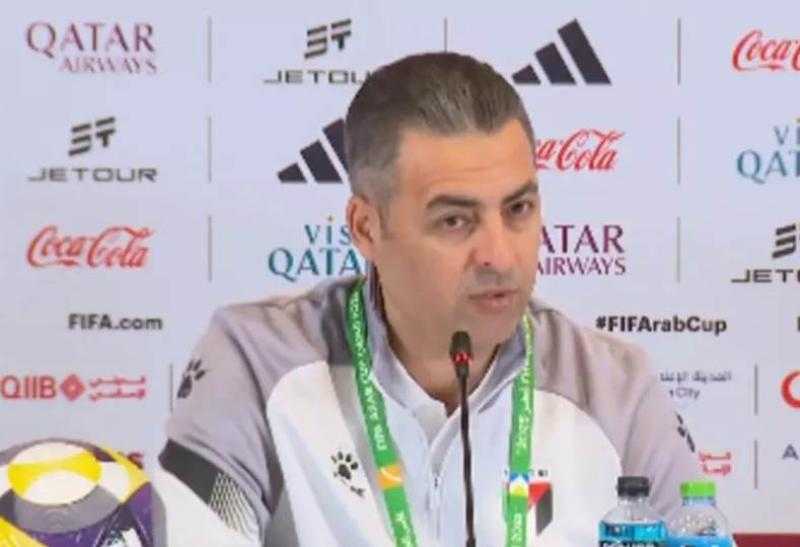 قبل مواجهة تونس.. مدرب فلسطين يطلق تصريحات نارية ويكشف سر التفوق