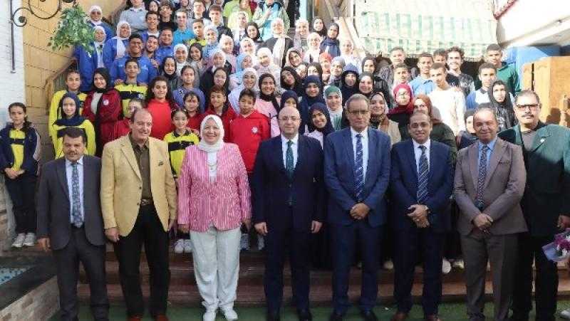 محافظ بني سويف يفتتح المعرض السنوي للعلوم والهندسة