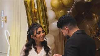 سامر أبو طالب يحتفل بعقد قرانه على هبة زكريا بعد انفصال قصير