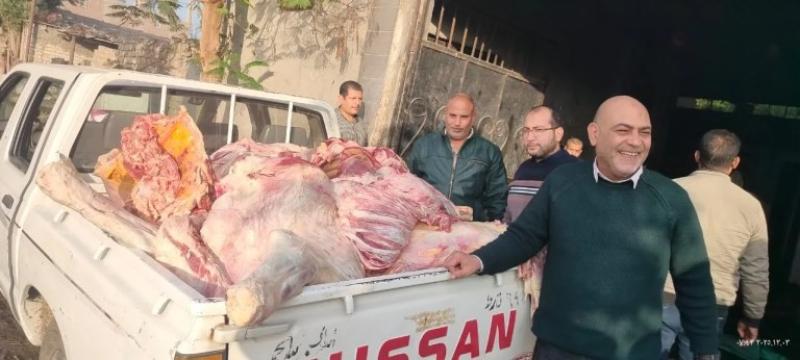 ضبط 650 كجم لحوم مريضة مختومة بتزوير داخل مزرعة مخالِفة