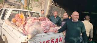 ضبط 650 كجم لحوم مريضة مختومة بتزوير داخل... ضبط 650 كجم لحوم مريضة مختومة بتزوير داخل مزرعة مخالِفة