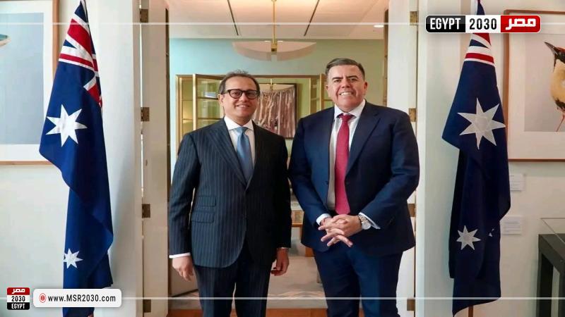 رئيس مجلس النواب الفيدرالي يستقبل السفير المصري لدى استراليا