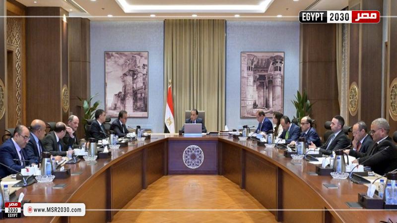 الدكتور مصطفى مدبولي، رئيس مجلس الوزراء خلال الاجتماع