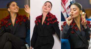 العرض الأول بالرياض: مايان السيد تخطف الأنظار بأناقة... العرض الأول بالرياض: مايان السيد تخطف الأنظار بأناقة سوداء في فيلم ”ولنا في الخيال... حب؟”