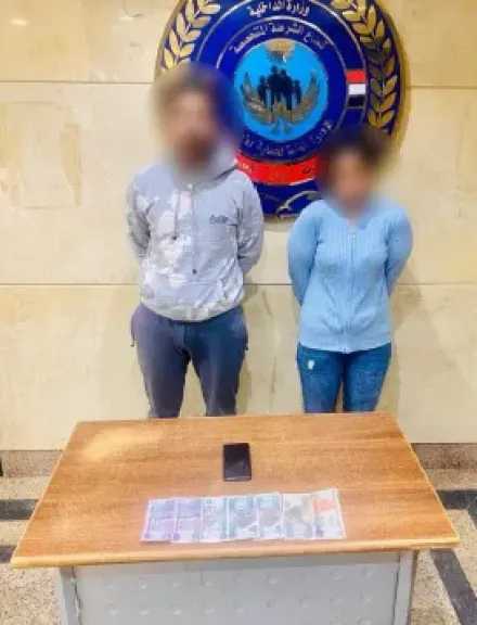 ضبط شخص وسيدة لممارسة الأعمال المنافية للآداب بالشيخ زايد