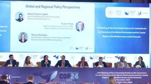 خلال الجلسة الوزارية بـCOP24: تأكيد عالمي على تسريع إزالة الكربون من قطاع الشحن في المتوسط