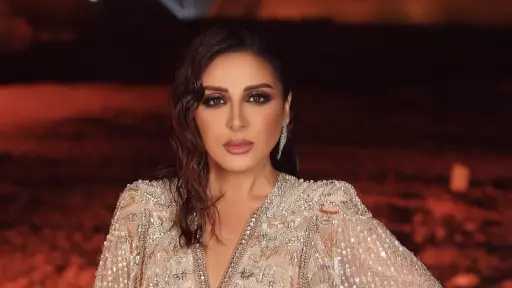 أنغام تشارك جمهورها إطلالتها في حفلها الأخير في الأهرامات