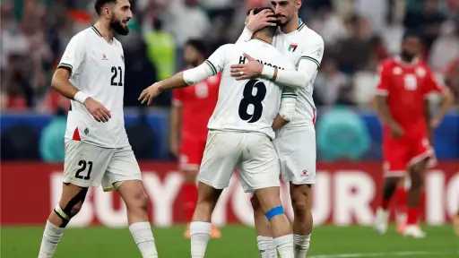 فلسطين تسيطر على صدارة مجموعتها بعد تعادل درامي... فلسطين تسيطر على صدارة مجموعتها بعد تعادل درامي مع تونس