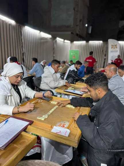 بدعم وزارة الشباب والرياضة.. النسخة الثانية من دوري شاي ربيع للطاولة والدومينو تشهد مشاركة نسائية ودمج ذوي الهمم