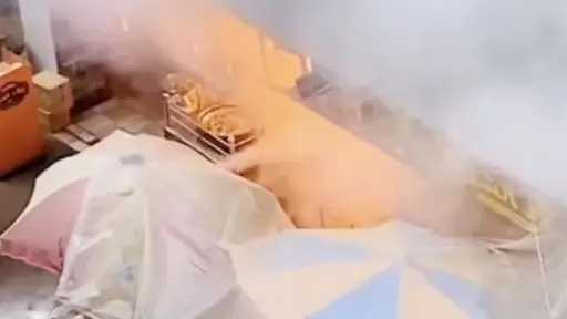 حريق داخل مطعم في المنصورة دون خسائر بشرية