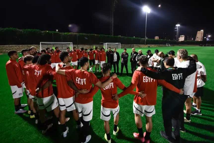 منتخب مصر المشارك في كأس العرب يختتم استعداداته لمواجهة الإمارات